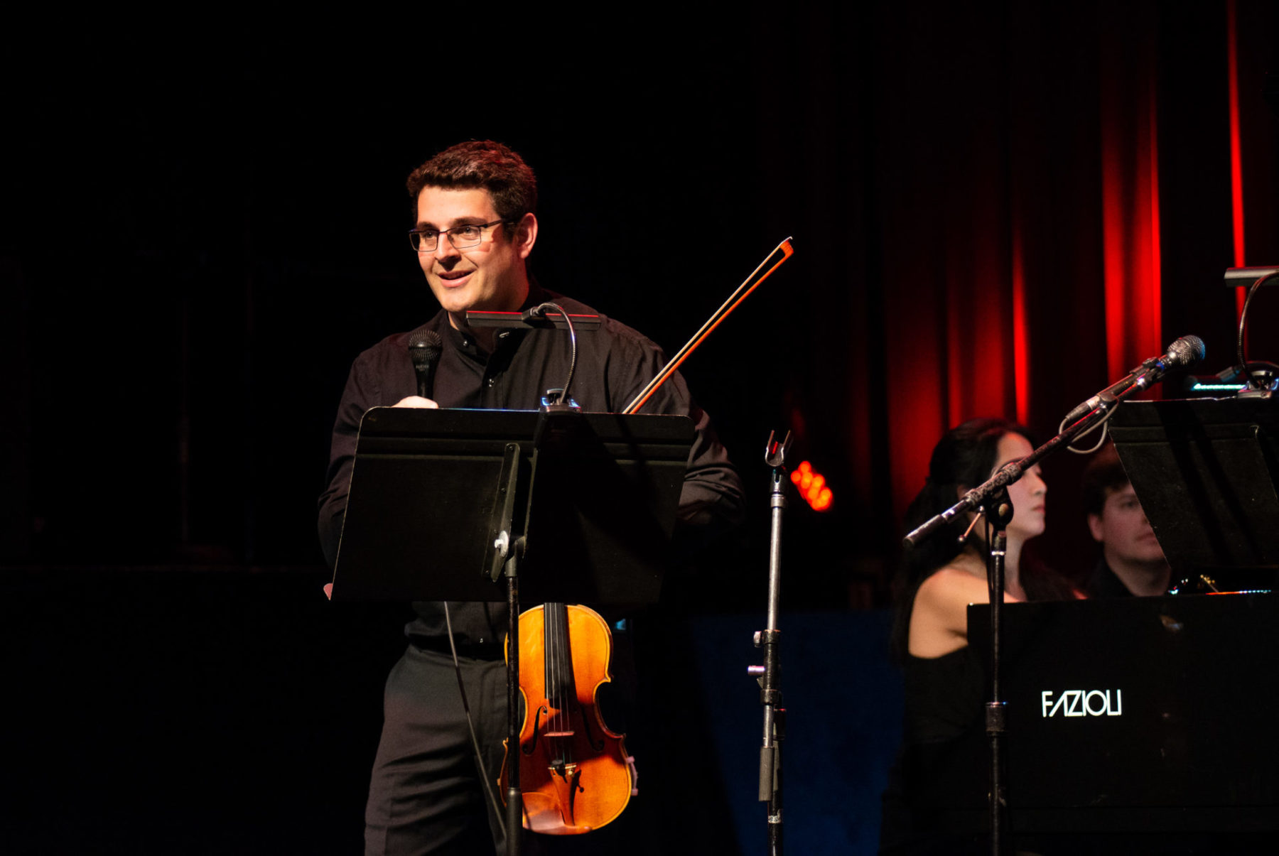 Nicholas Wright & Grace Huang, Nicholas Wright, violin, A Month of Tuesdays 2018