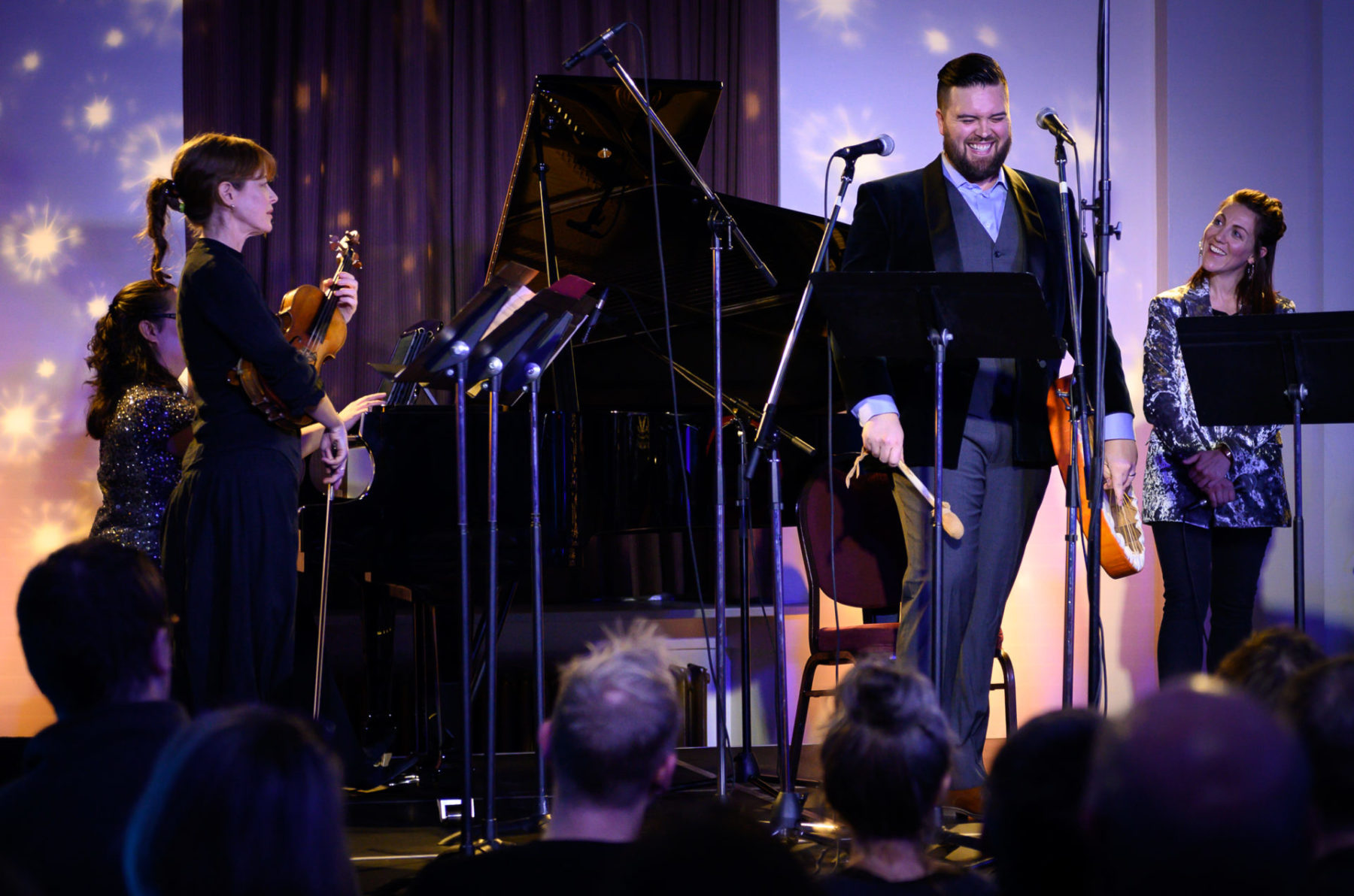 Karen Gerbrecht, Rachel Kiyo Iwaasa, Julie McIsaac & Corey Payette, Music for the Winter Solstice 2018