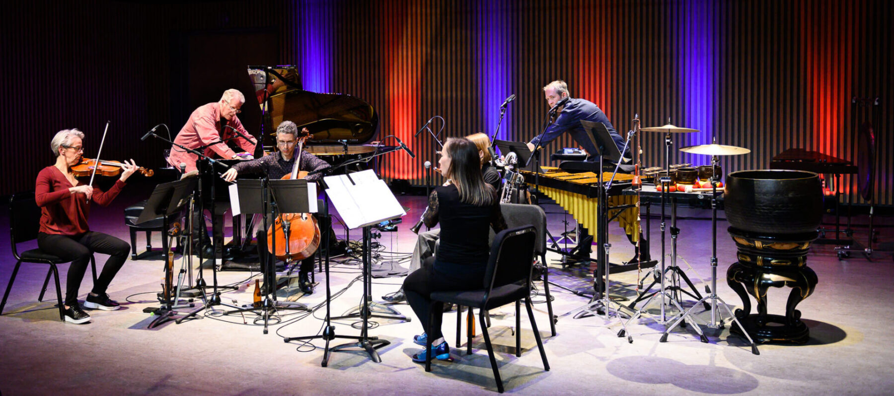 Standing Wave Ensemble performing at 2022 Modulus Festival