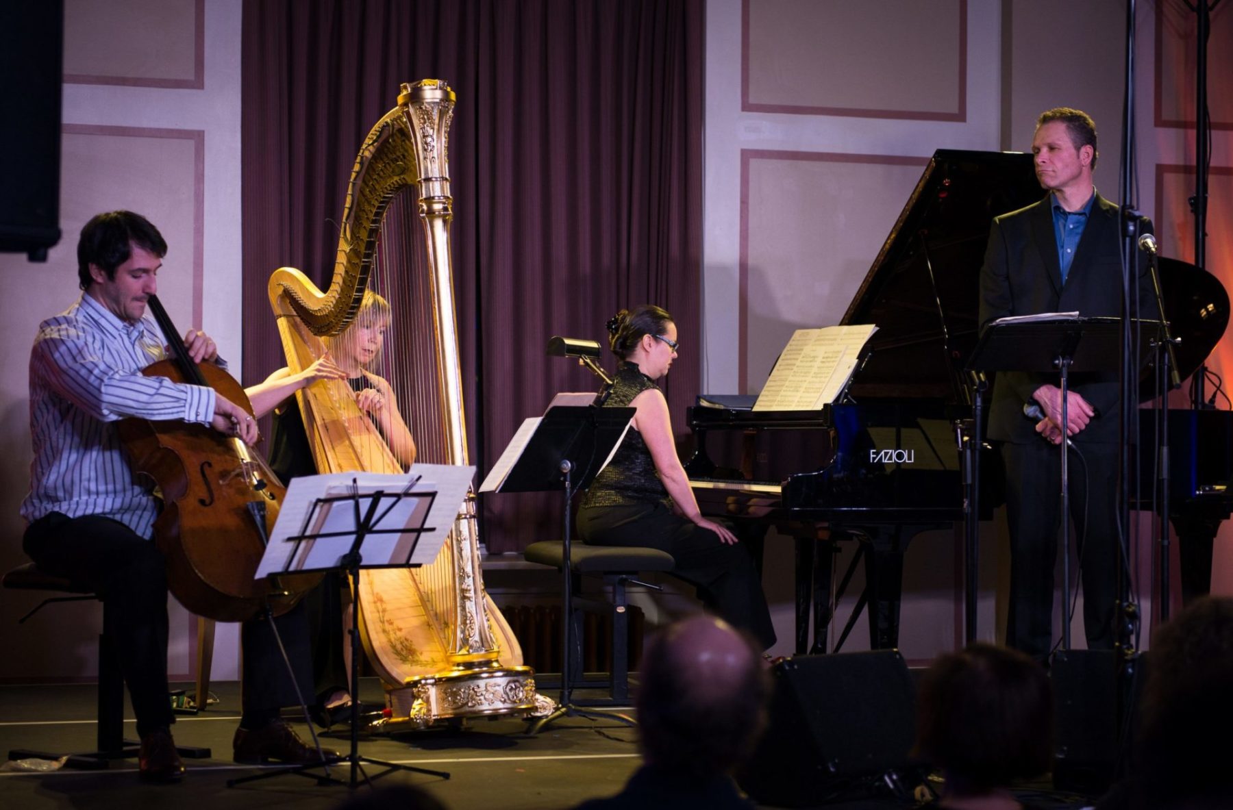 Ariel Barnes, Heidi Krutzen, Rachel Kiyo Iwaasa & Steve Maddock, Music for the Winter Solstice 2014