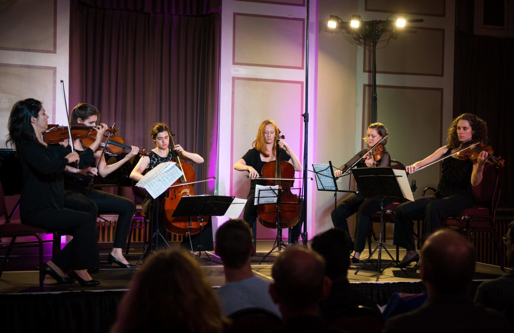 Cecilia String Quartet, Tawyna Popoff & Rebecca Wenham, Transfigured Nights