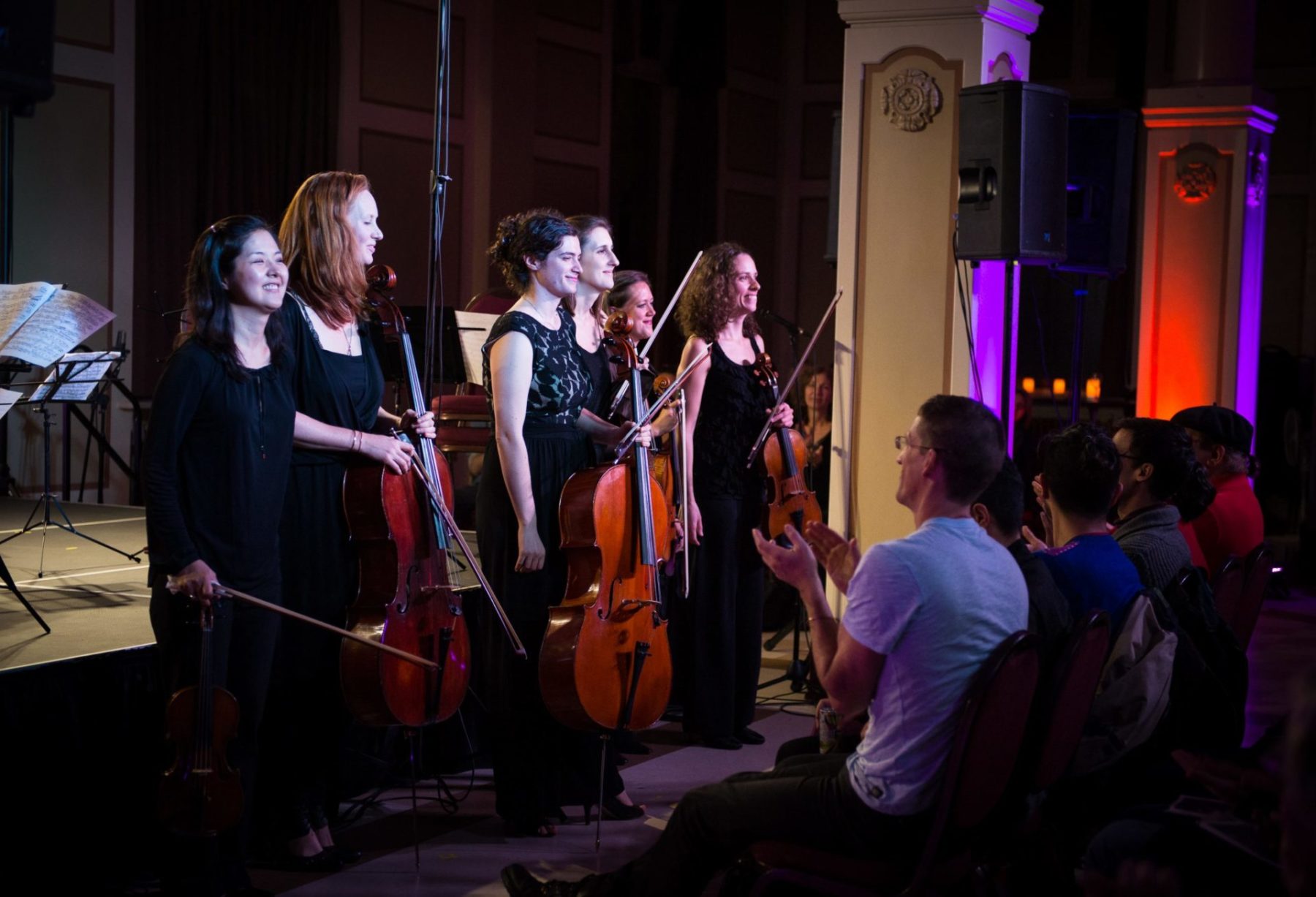 Cecilia String Quartet, Tawyna Popoff & Rebecca Wenham, Transfigured Nights