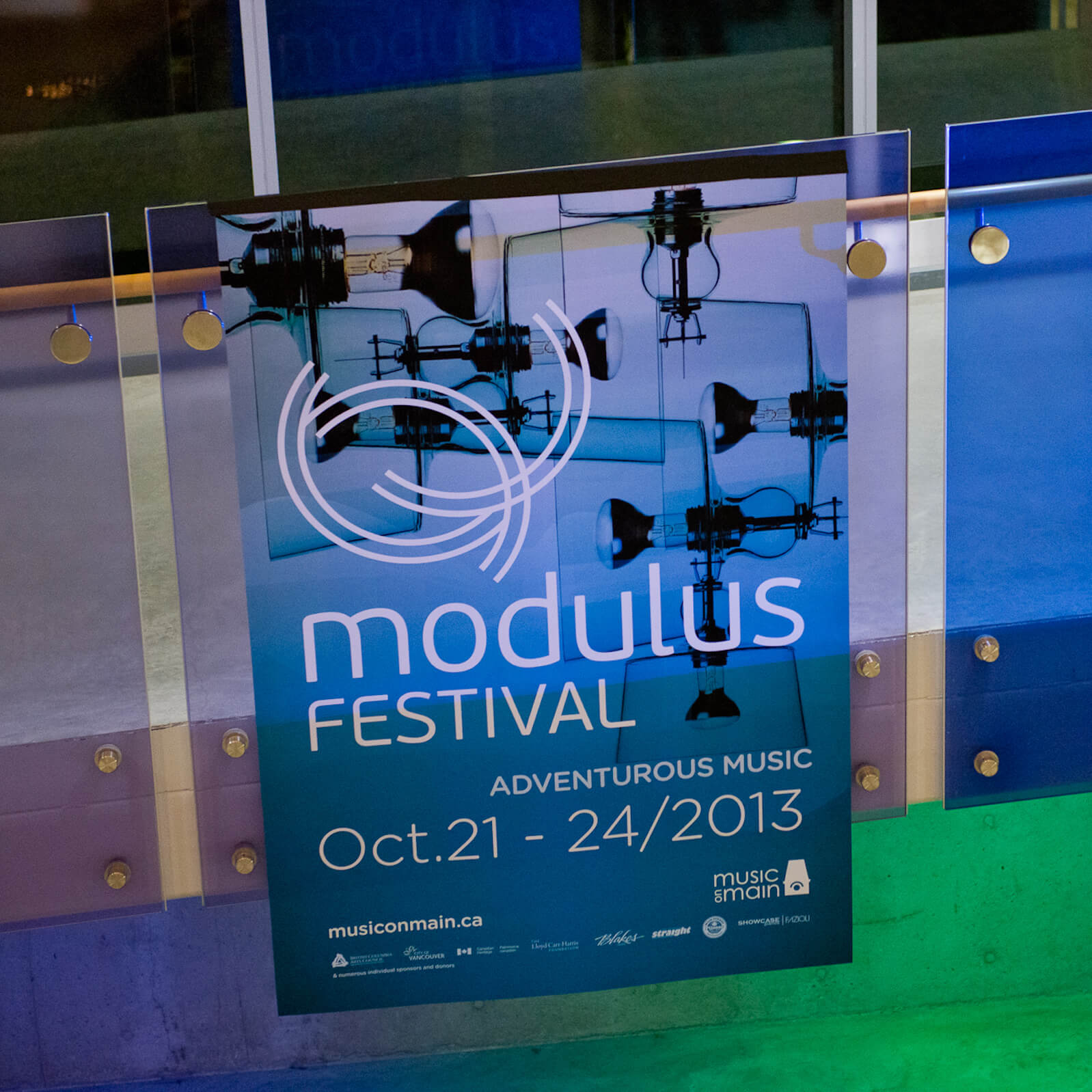 Modulus Festival 2013 poster